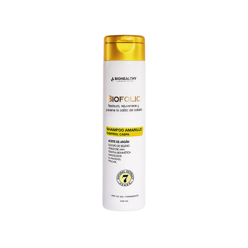 Biofolic Shampoo Amarillo Control Caspa x 240 ml