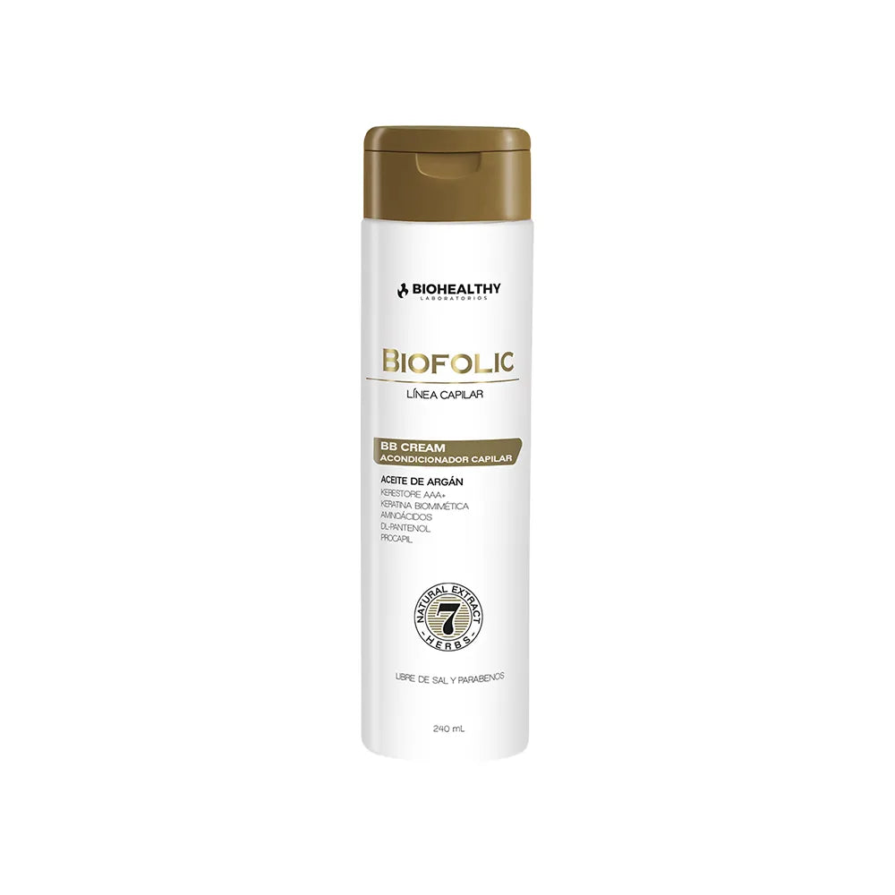 Biohealthy Biofolic BB Cream Acondicionador Capilar x 240 ml - Biohealthy