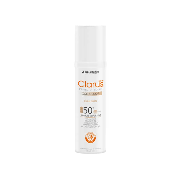 Biohealthy Clarus Protector Solar Con Color x 50 ml - Biohealthy