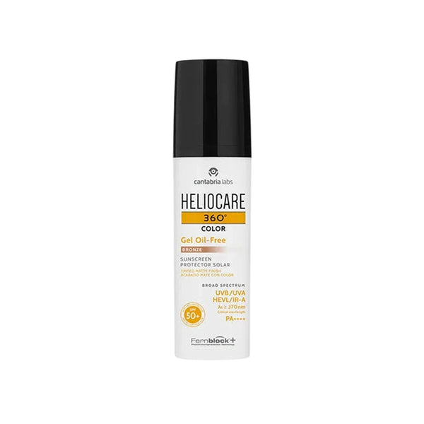 Cantabria Heliocare 360 Gel Oil Free Toque Seco Tono Bronze SPF50 x 50 ml - Cantabria