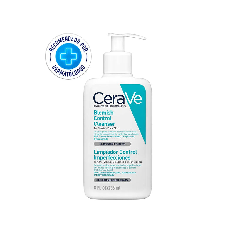 Cerave Limpiador Control Imperfecciones 236 ml - Cerave