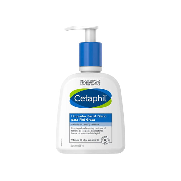 Cetaphil Limpiador Facial Piel Mixta A Grasa x 237 ml - Cetaphil