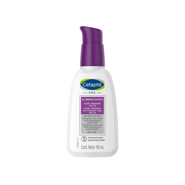 Cetaphil Pro AC Loción Hidratante SPF30 para Piel Grasa - Cetaphil