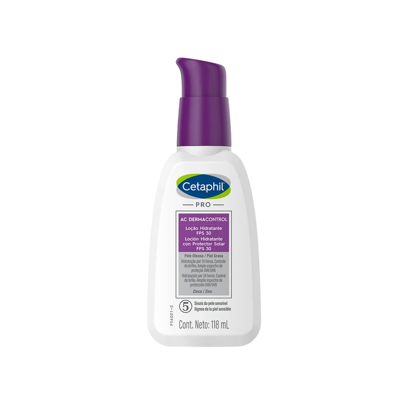 Cetaphil Pro AC Loción Hidratante SPF30 para Piel Grasa - Cetaphil