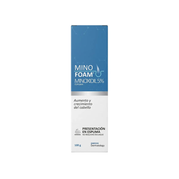 Dermatology Mino Foam Minoxidil 5% Espuma X 100 Gr | limpiador facial | La Peau Colombia