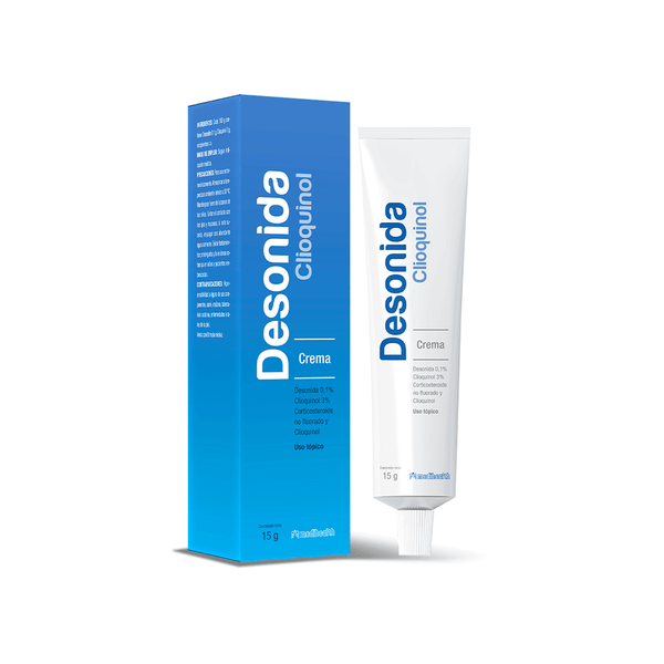 Desonida Clioquinol Crema x 15 Gr - Desonida