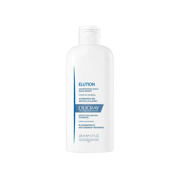 Ducray Elution Champú Suave Reequilibrante x 200 ml - Ducray