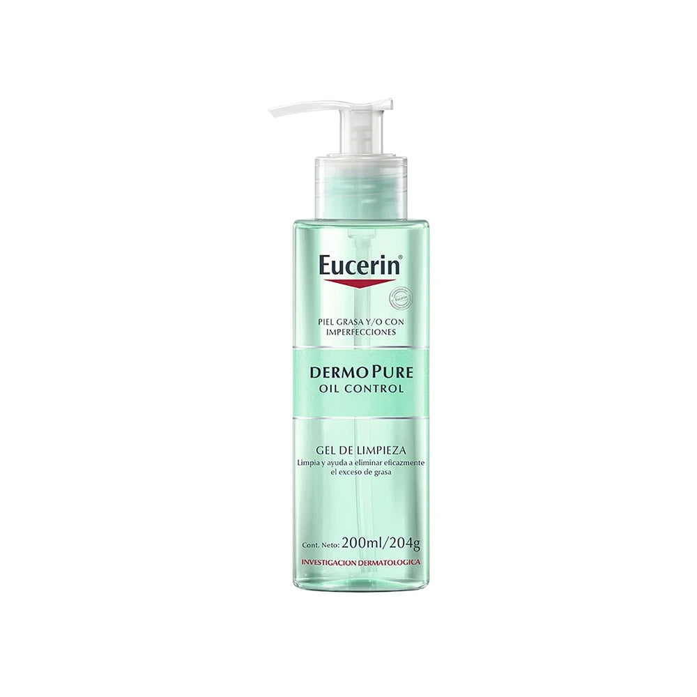 Eucerin Dermopure Gel Limpiador Facial x 200 ml