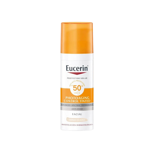 Eucerin Protector Solar Photoaging Control Antiedad Tono Claro x 50 ml