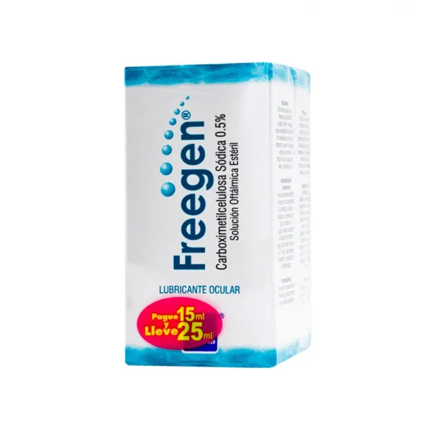 Freegen Lubricante Ocular Pague 15ml Lleve 25ml - Freegen