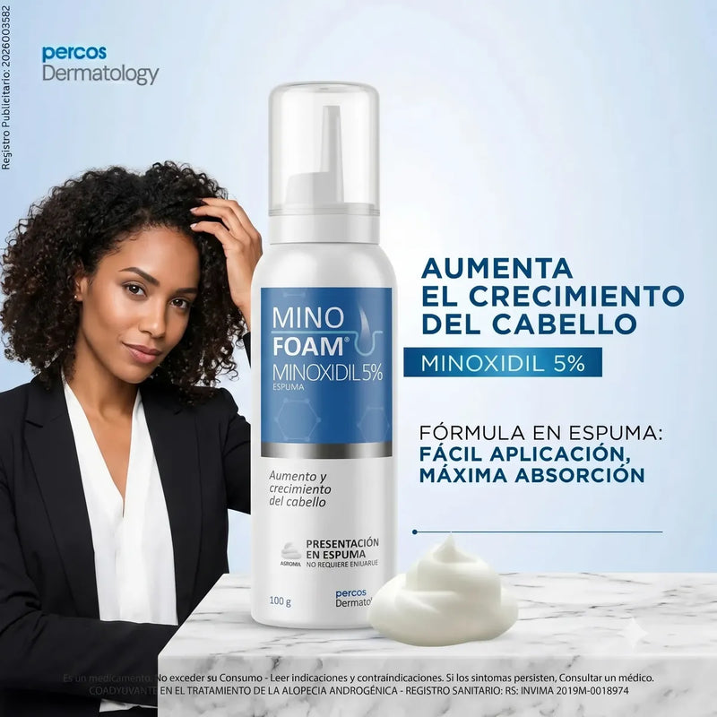 Dermatology Mino Foam Minoxidil 5% Espuma X 100 Gr