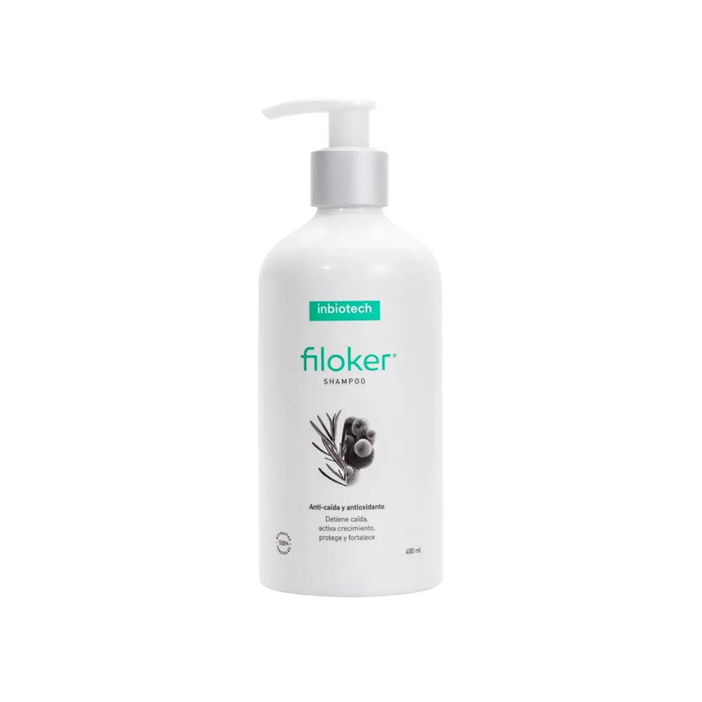 Inbiotech Filoker Shampoo Anticaida Y Antioxidante x 400 ml
