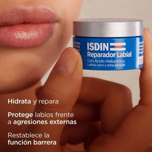 Isdin Reparador Labial Con Acido Hialuronico Balsamo Pote x 10 ml - Isdin