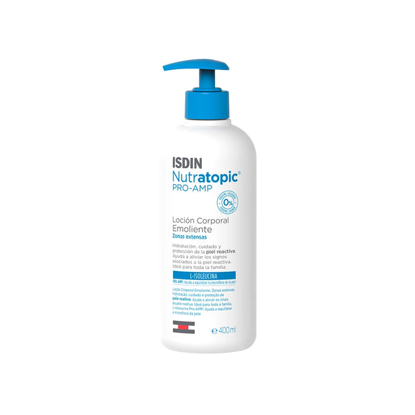 Isdin Nutratopic Pro-Amp Locion Corporal Emoliente x 400 ml - Isdin