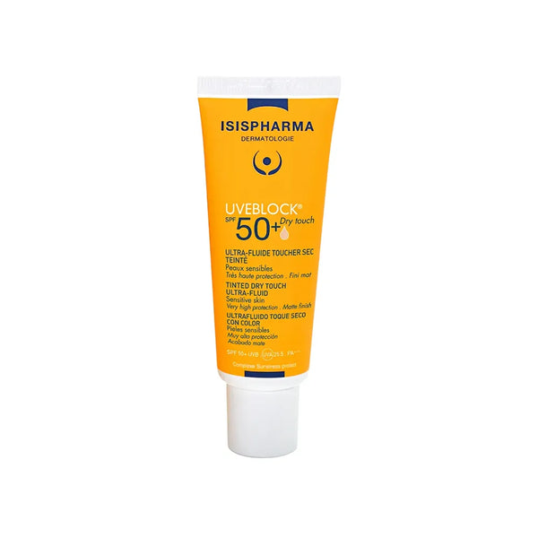 Isispharma Uveblock SPF50+ Ultrafluido Dry Touch Tono Claro x 40 ml - Isispharma