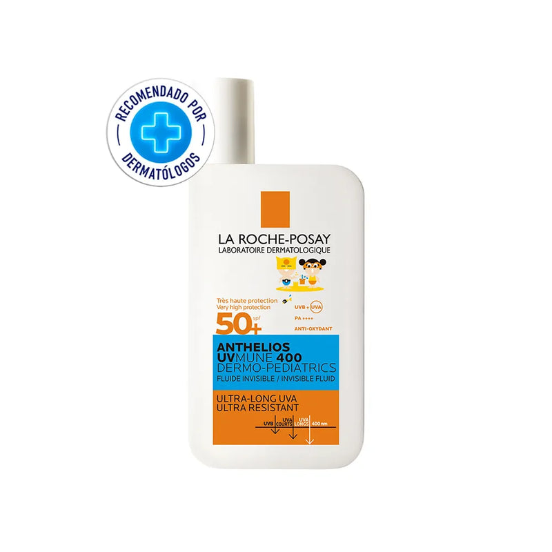 La Roche Posay Anthelios UVMune 400 Dermopediatrico Fluido Invisible x 50 ml - La Roche Posay