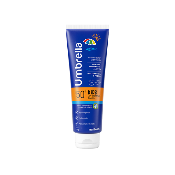 Protector Solar Infantil Umbrella Kids SPF50+ para la Mejor Protección - Medihealth