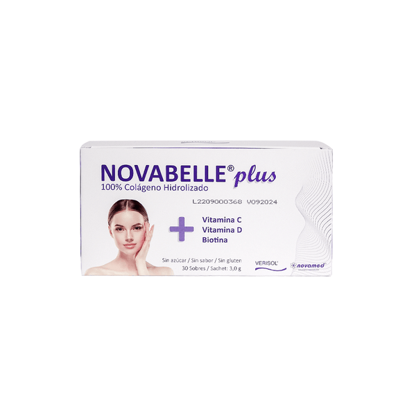 Novabelle Plus Colageno Hidrolizado Pague 30 Lleve 40 Sobres - Novabelle