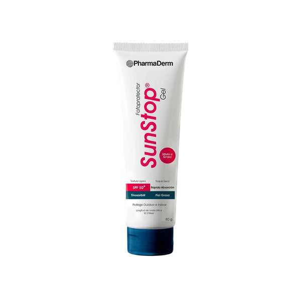 Pharmaderm Fotoprotector Sunstop Gel x 80 g - Pharmaderm