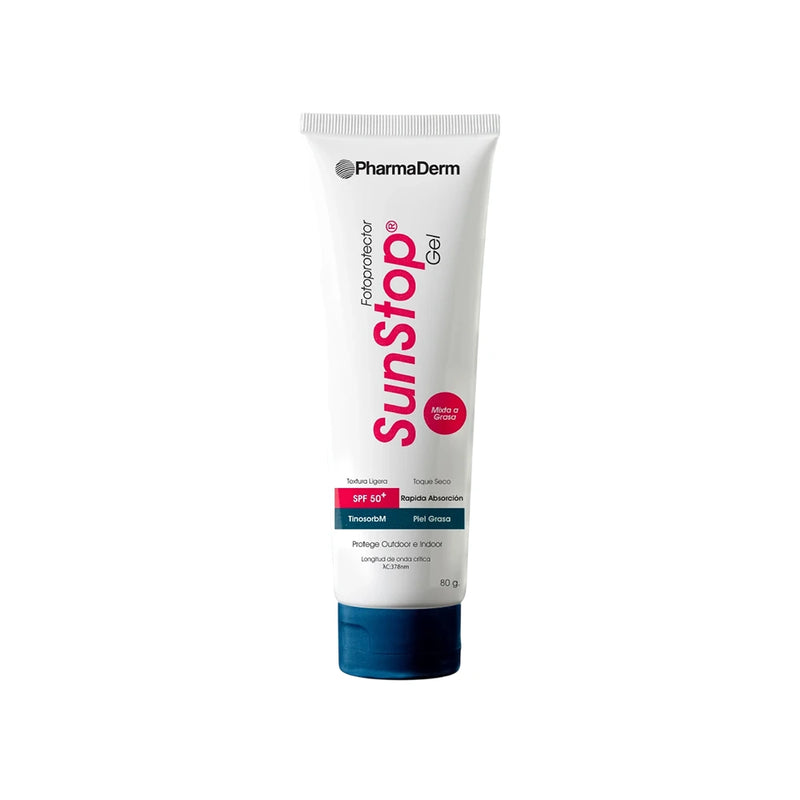 Pharmaderm Fotoprotector Sunstop Gel x 80 g - Pharmaderm