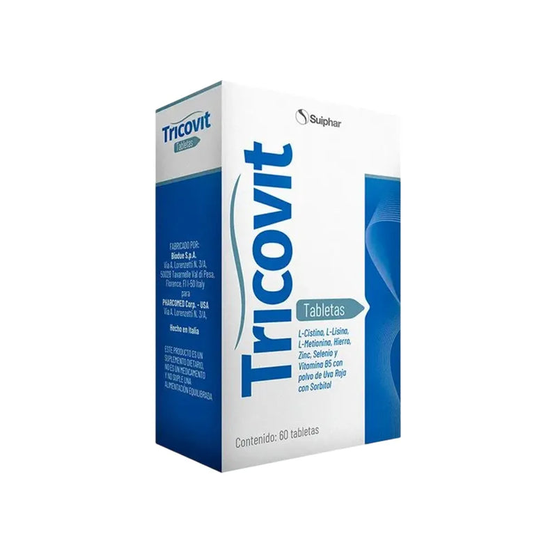Suiphar Tricovit x 60 Tabletas - Suiphar