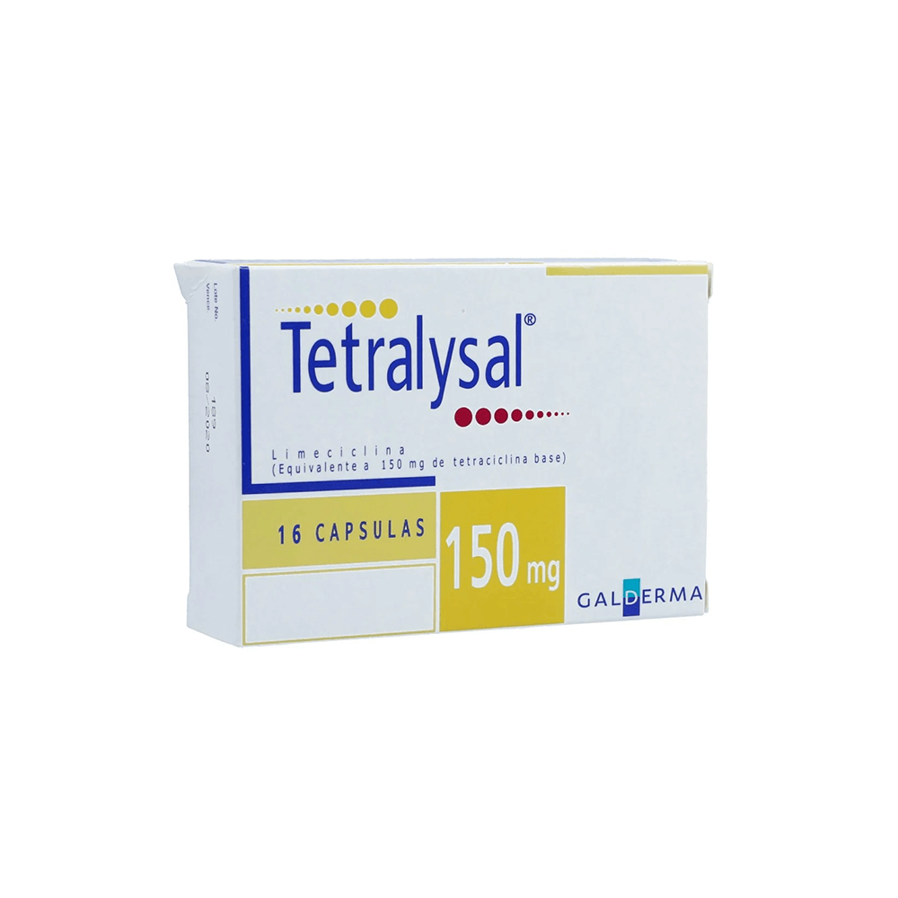 Tetralysal 150mg x 16 Capsulas - Tetralysal