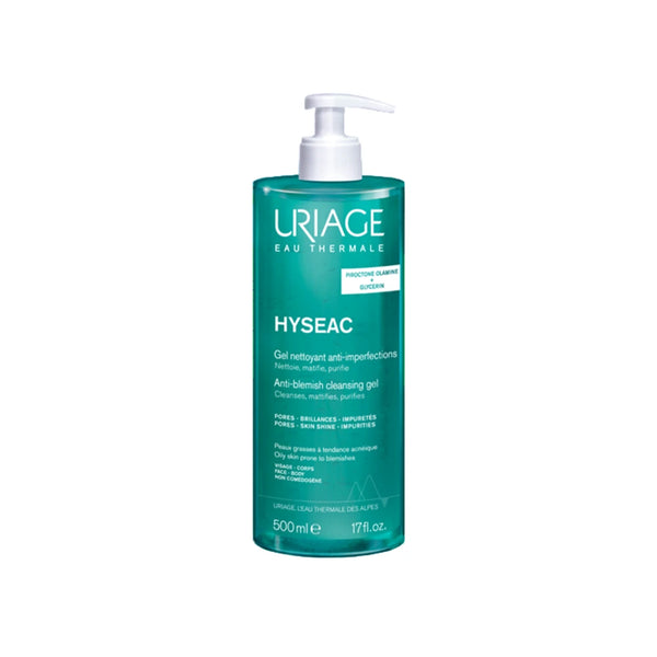 Uriage Hyseac Gel Limpiador Purificante x 500 ml - Uriage