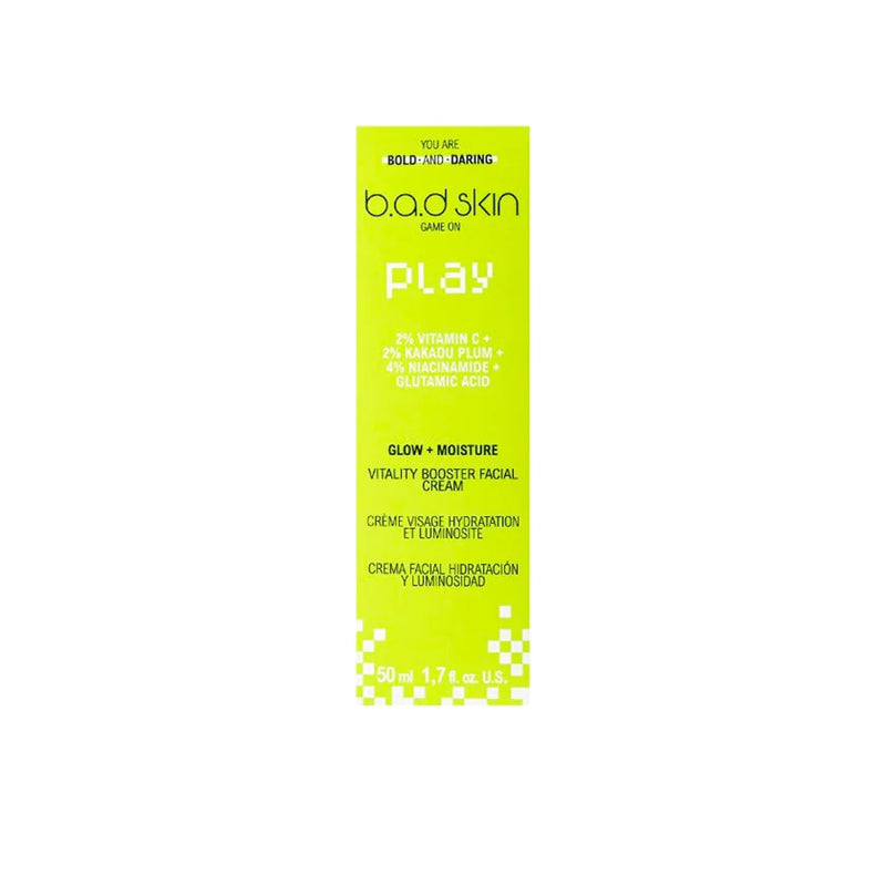 B.a.d Skin Crema Facial Hidratacion y Luminosidad x 50 ml - B.A.D Skin