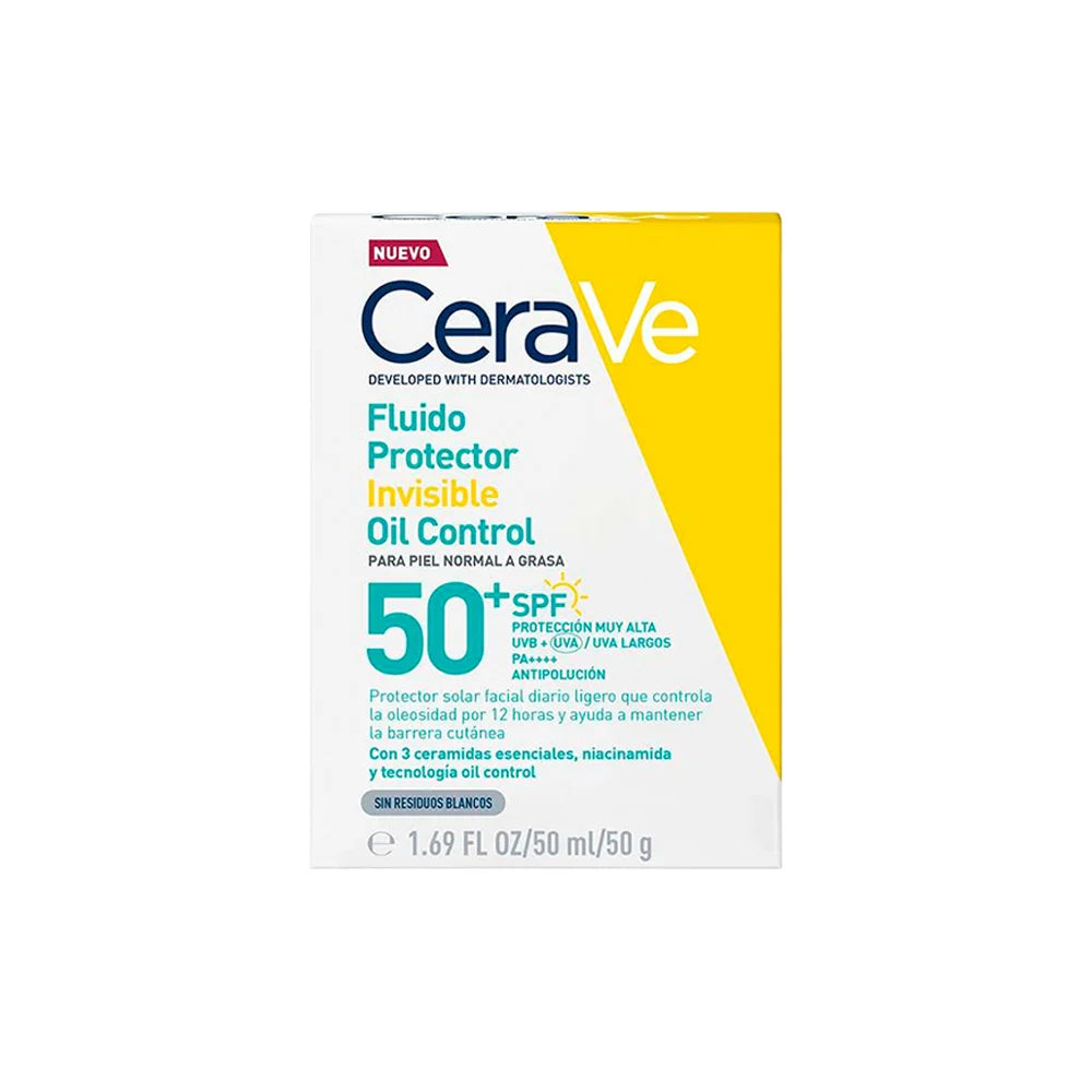 Cerave Oil Control Fluido Invisible spf 50 x 50 ml