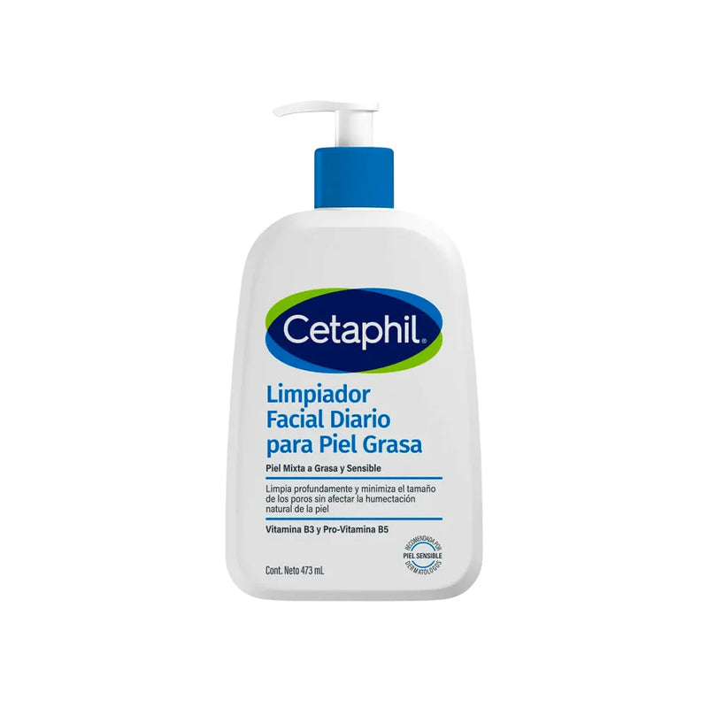 Cetaphil Limpiador Facial Piel Mixta A Grasa x 473 ml - Cetaphil