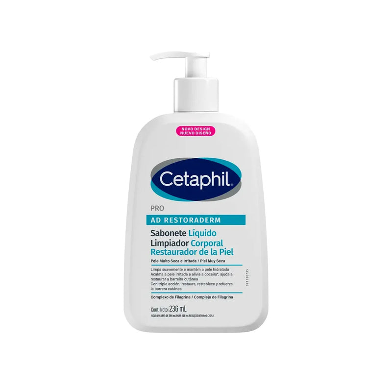 Cetaphil Pro AD Restoraderm Limpiador Corporal x 236 ml - Cetaphil