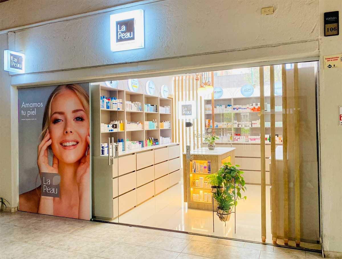 Punto de venta principal La Peau en Medellín