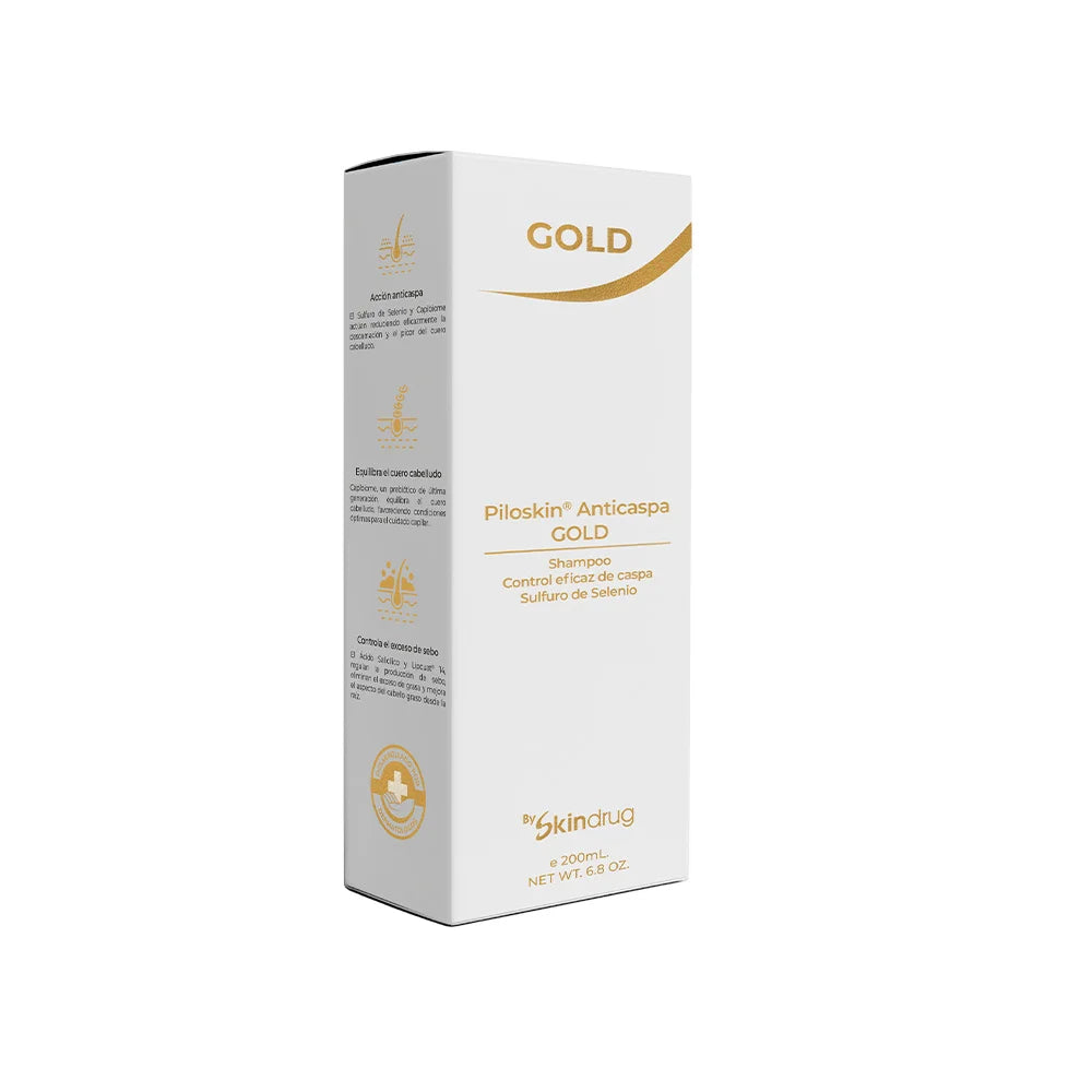 Skindrug Piloskin Gold Shampo Anticaspa x 200 ml