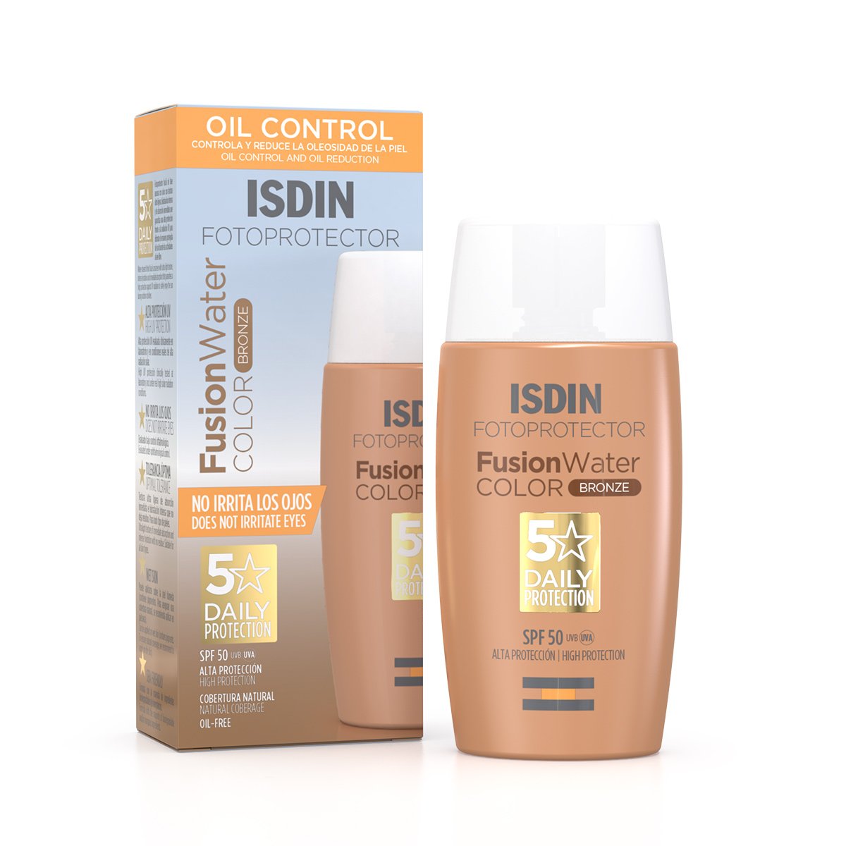 Fotoprotector isdin Fusion Water Color Bronze 50ml
