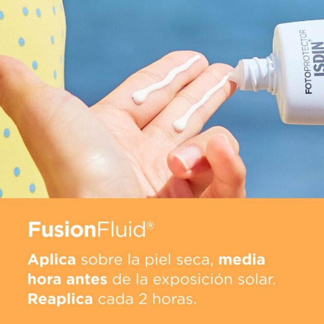 Isdin Fotoprotector Fusion Fluid Sin Color x 50 ml