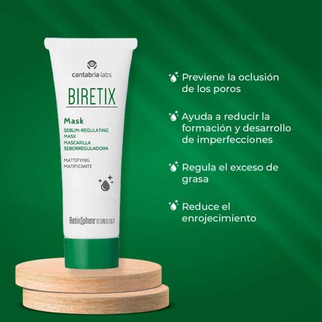 Biretix Mascarilla Seborreguladora x 25 Ml