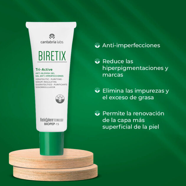 Biretix Triactive Gel Anti-Imperfecciones x 50 Ml