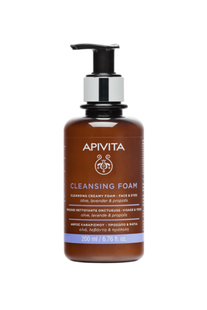 Apivita Cleansing Face y Eyes Creamy Foam x 200ml
