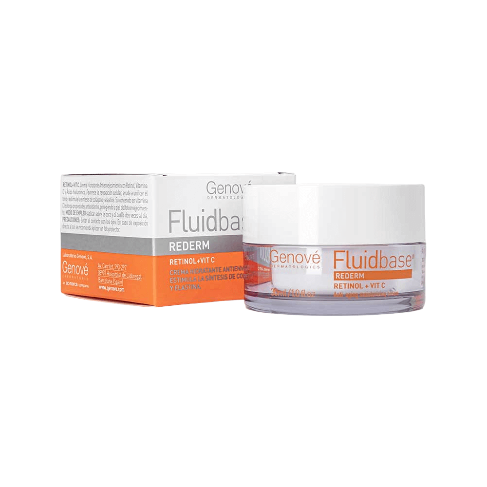 Fluidbase Rederm Retinol + Vitamina C Crema x 30 ml