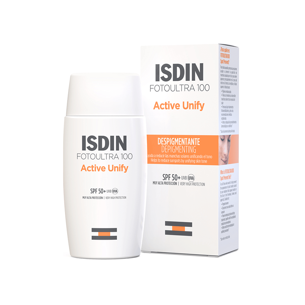 Isdin Fotoultra 100 Active Unify Sin Color x 50 ml