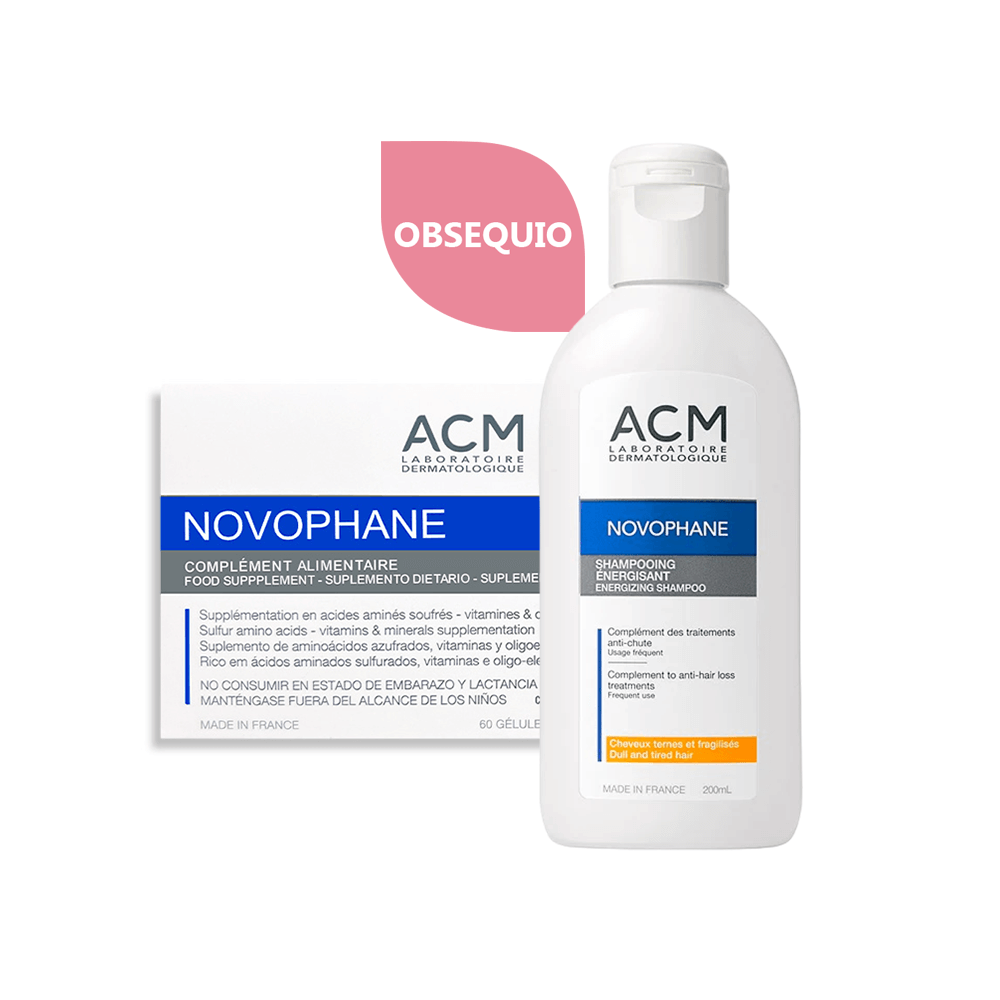 Kit Novophane Capsulas + Shampoo Energizante
