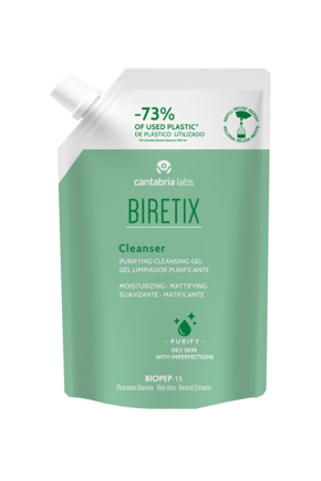 Biretix Cleanser Gel Limpiador Purificante - Refill x 400ml
