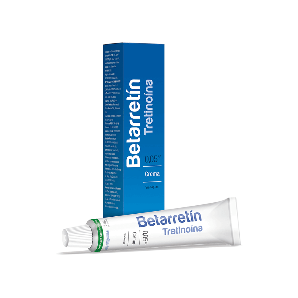 Betarretin Crema 0.05 Tubo x 30gr