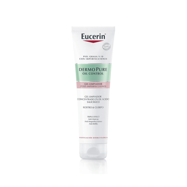 Eucerin Dermopure Gel Limpiador Concentrado x 150 ml