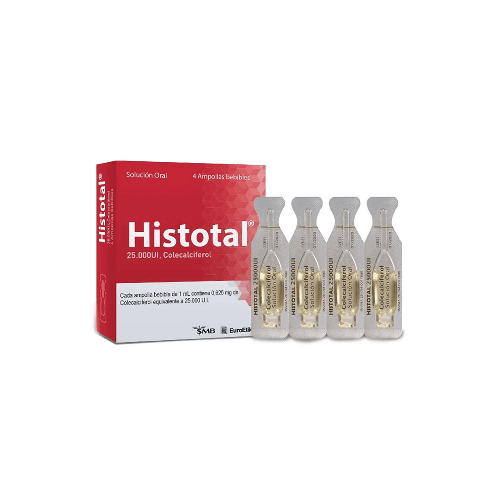 Histotal Caja x 4 Amp