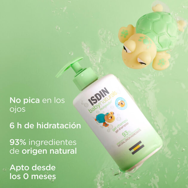 Isdin Baby Naturals Gel Shampo x 400 ml