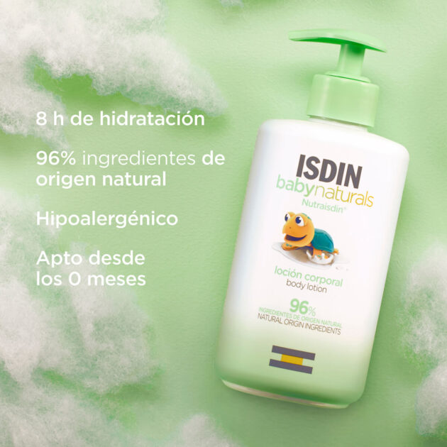 Isdin Baby Naturals Locion Corporal x 400 ml