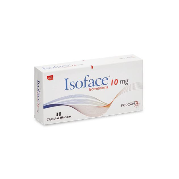 Isoface 10mg x 30 Capsulas