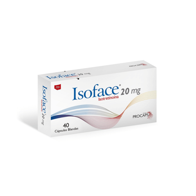 Isoface 20mg x 40 Capsulas