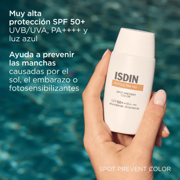 Isdin Fotoultra 100 Spot Prevent Color x 50 ml